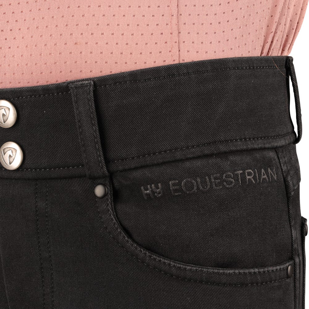 Hy Equestrian Elevate Mizs Denim Breeches - Nags Essentials