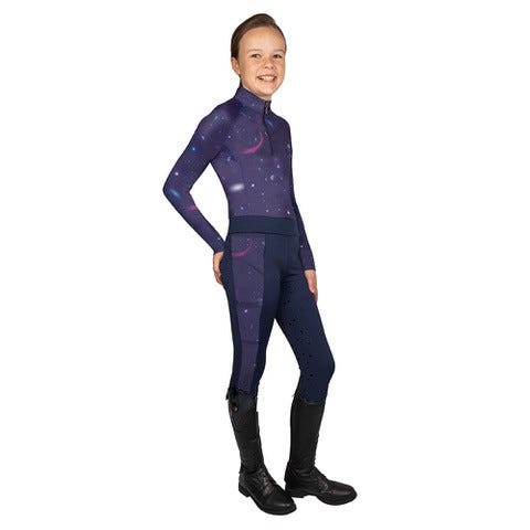 Hy Equestrian Elevate Mizs Out of this World Riding Tights - Nags Essentials