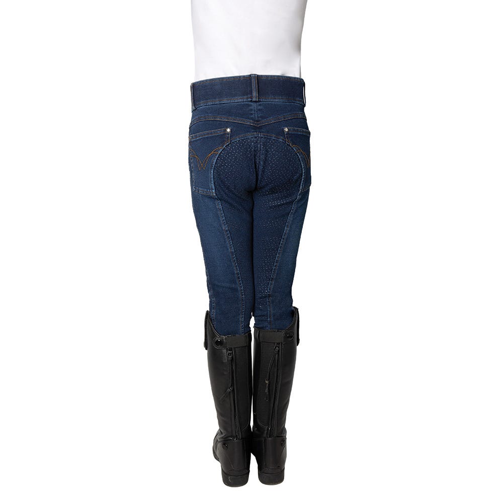 Hy Equestrian Elevate Mizs Style Denim Breeches - Nags Essentials