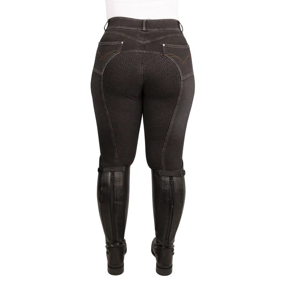 Hy Equestrian Elevate Style Denim Breeches - Nags Essentials