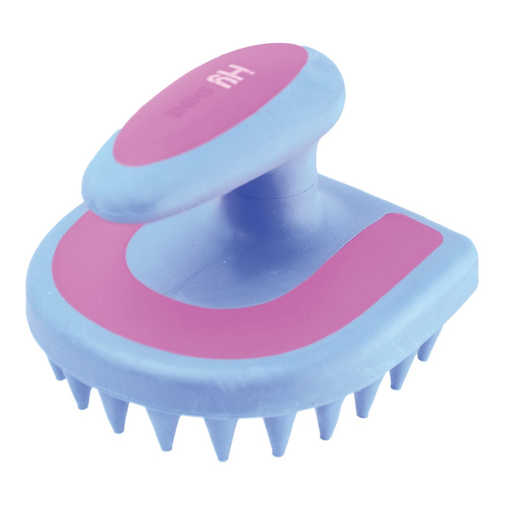 Hy Equestrian Horseshoe Massage Brush - Nags Essentials