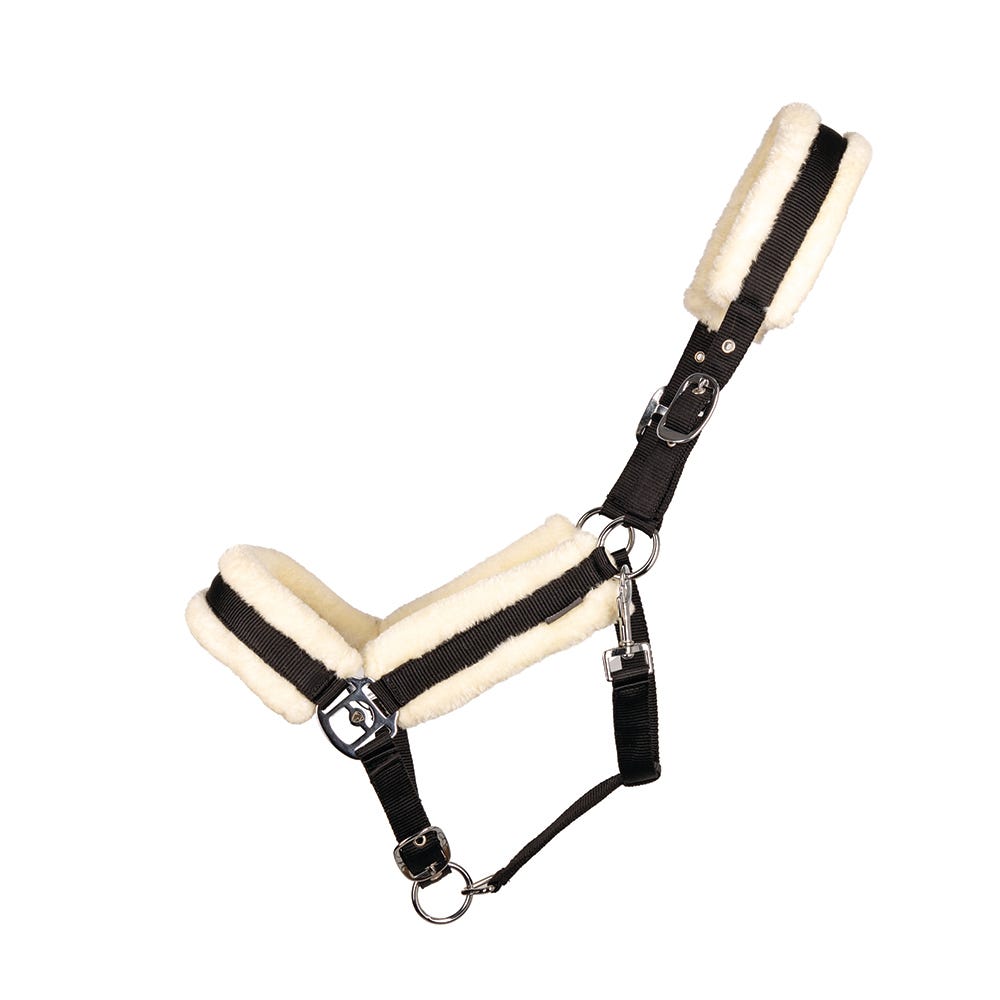 Hy Equestrian Luxury Faux Fur Head Collar - Nags Essentials