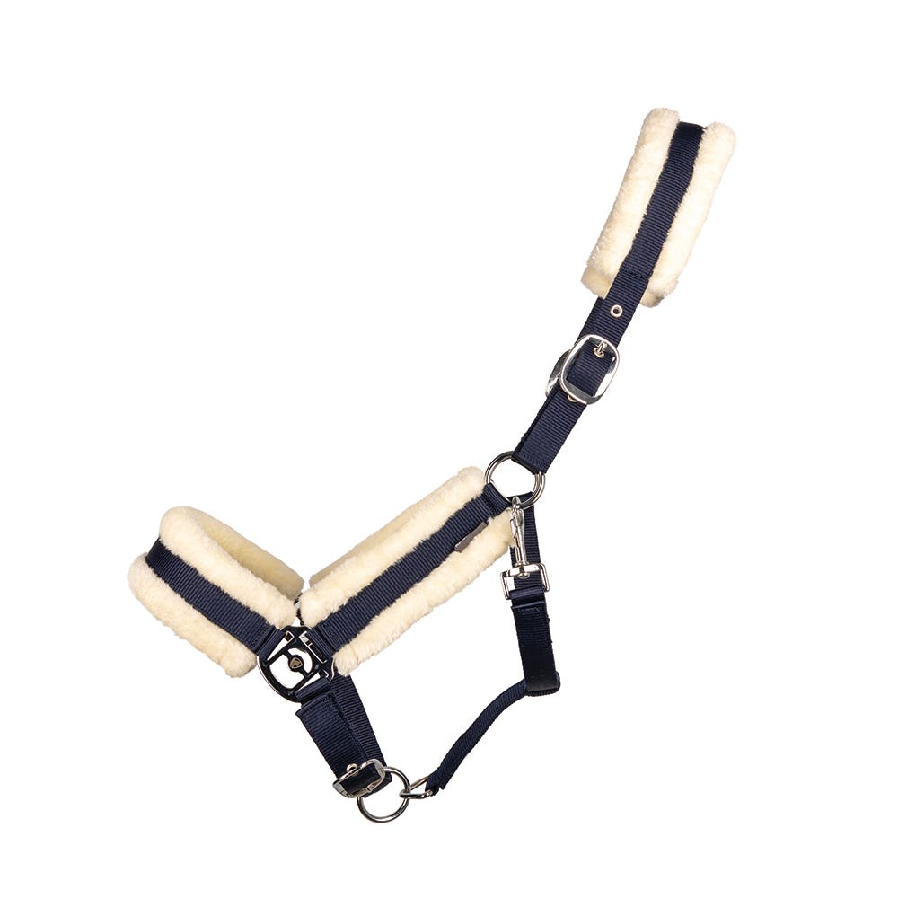 Hy Equestrian Luxury Faux Fur Head Collar - Nags Essentials