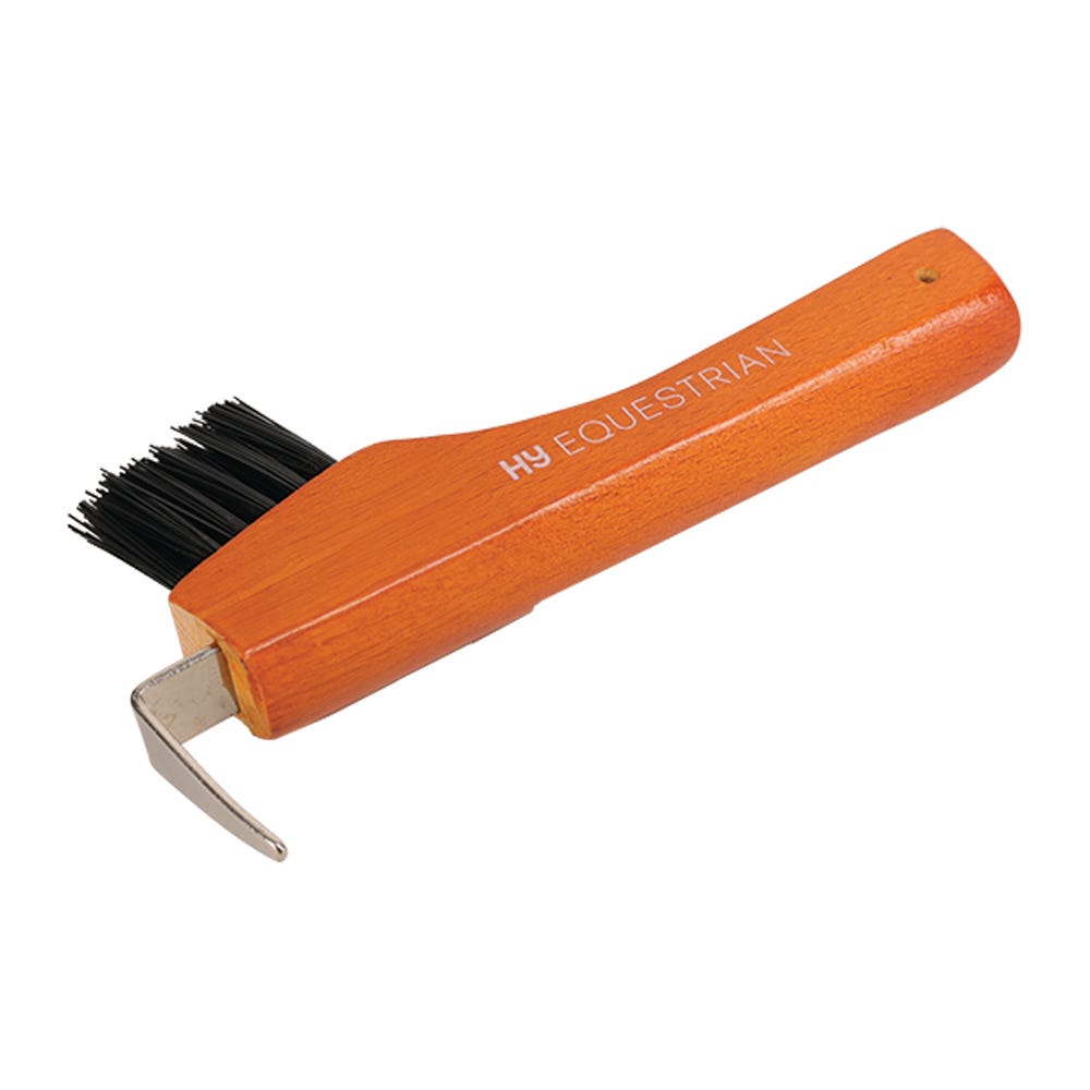 Hy Equestrian Luxury Hoof Pick with Brush - Nags Essentials