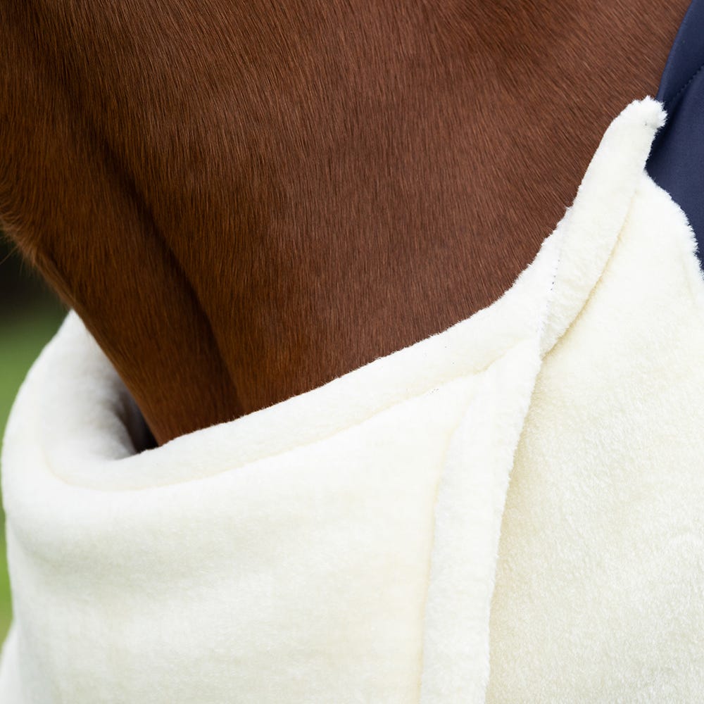 Hy Equestrian Lycra Flex Shoulder Vest with Faux Fur Bib - Nags Essentials