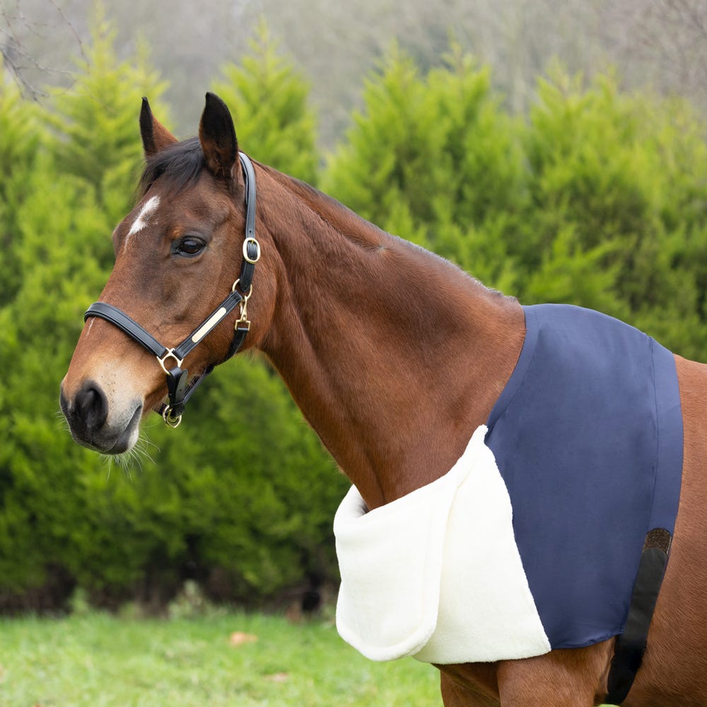 Hy Equestrian Lycra Flex Shoulder Vest with Faux Fur Bib - Nags Essentials