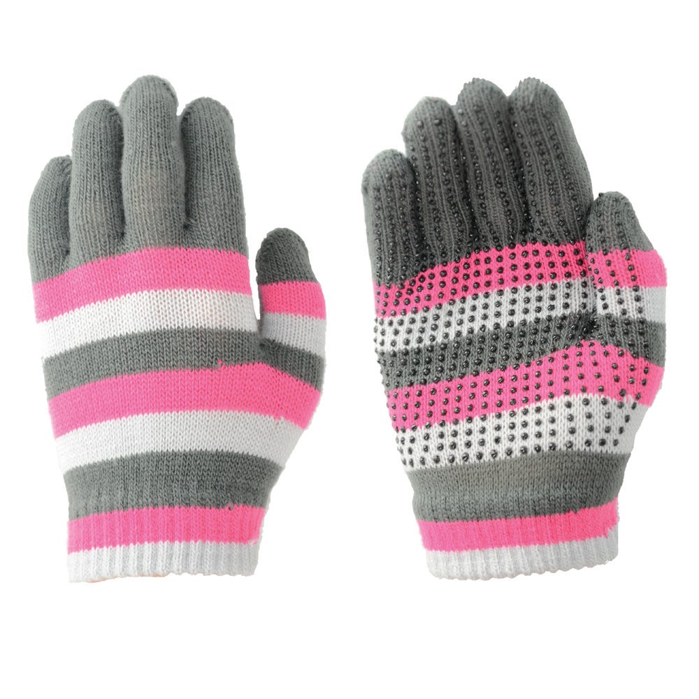 Hy Equestrian Magic Striped Gloves - Nags Essentials