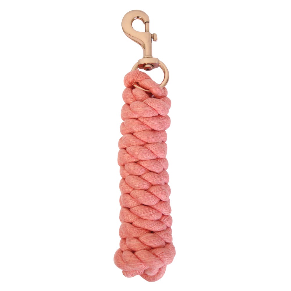 Hy Equestrian Rose Gold Lead Rope - Nags Essentials