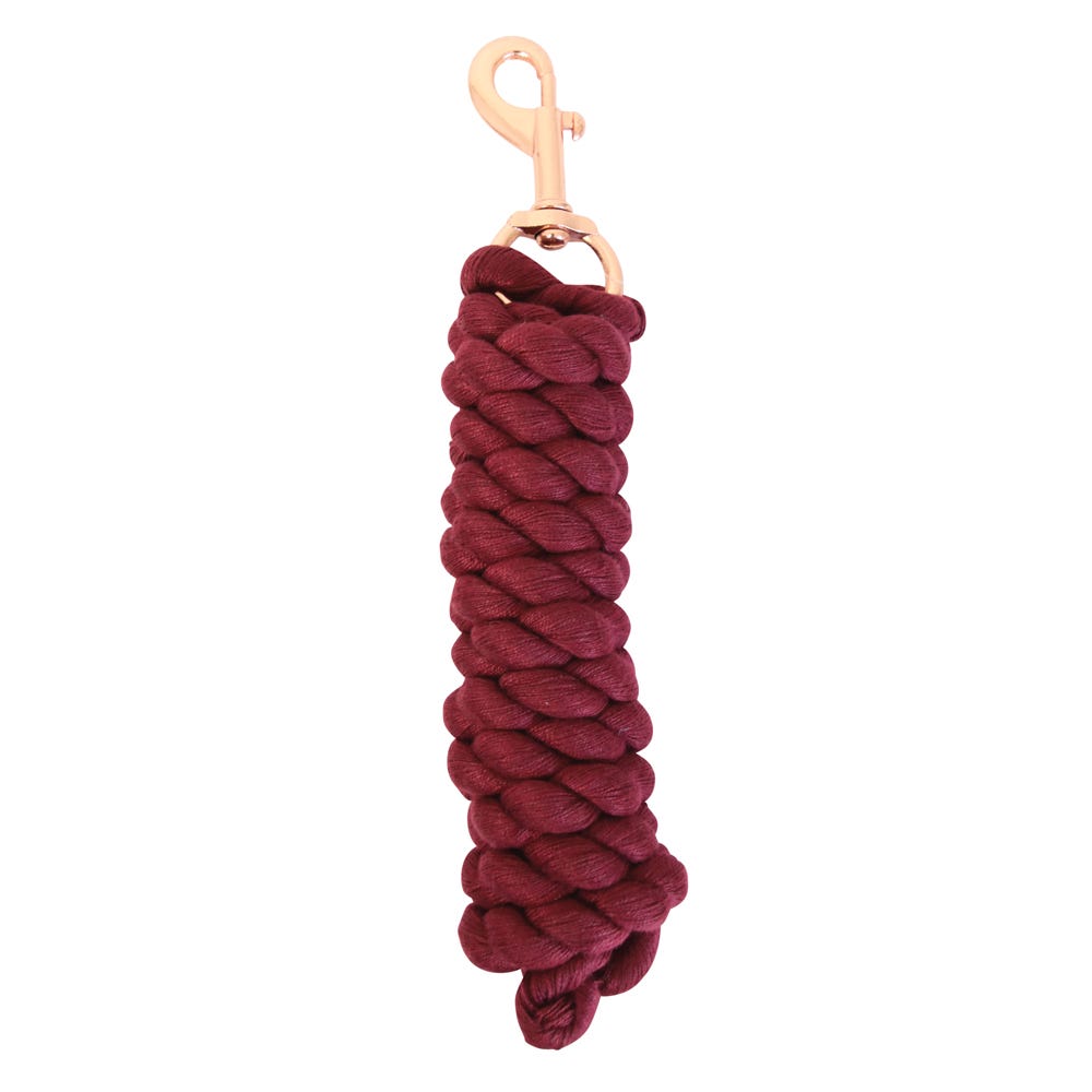 Hy Equestrian Rose Gold Lead Rope - Nags Essentials