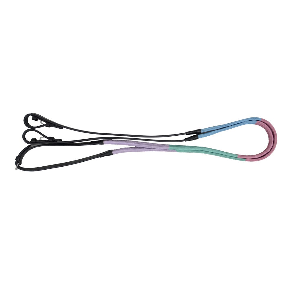 Hy Equestrian Rubber Covered Training Reins - Nags Essentials