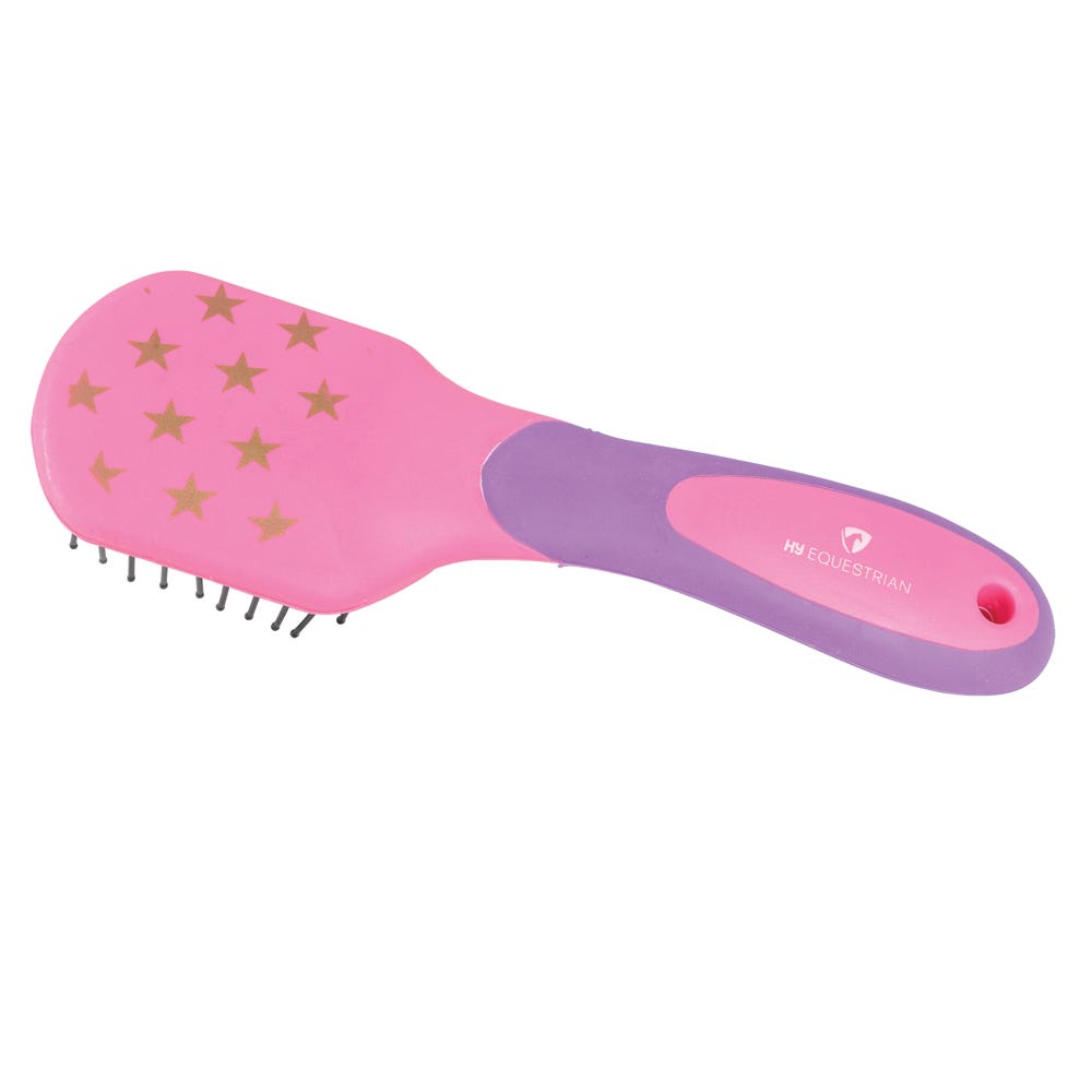 Hy Equestrian Star Easy Grip Mane & Tail Brush - Nags Essentials