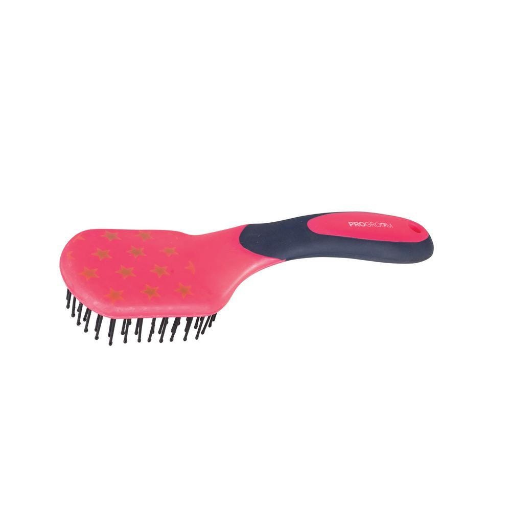 Hy Equestrian Star Easy Grip Mane & Tail Brush - Nags Essentials