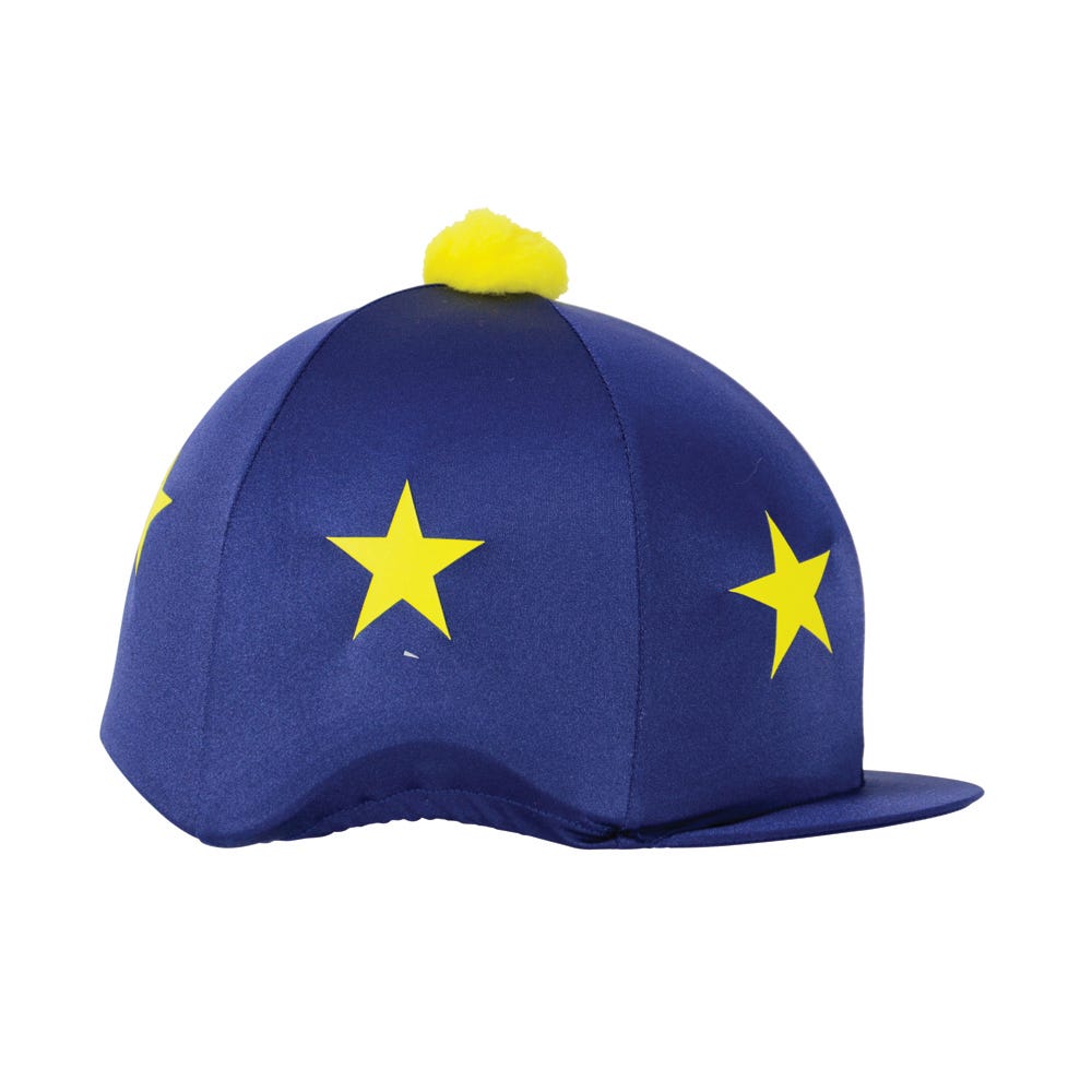 Hy Equestrian Star Print Bobble Hat Cover - Nags Essentials