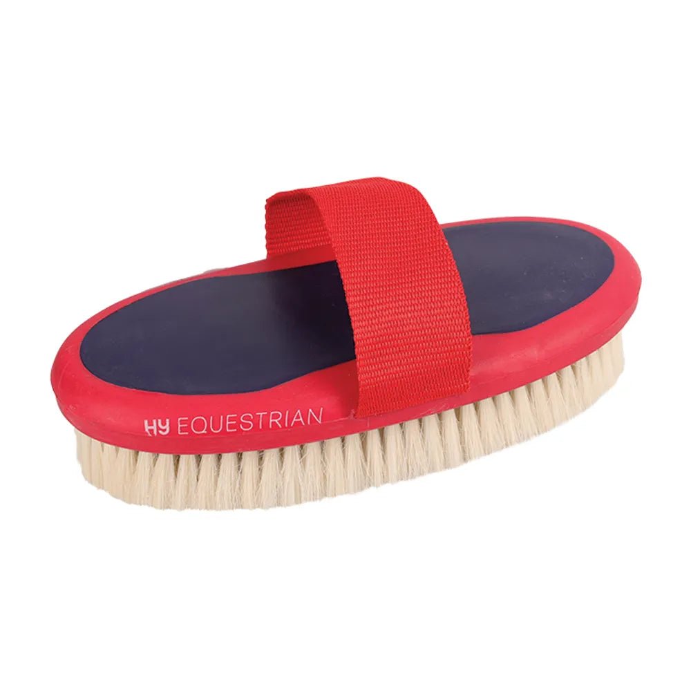 Hy Pro Groom Goat Hair Body Brush - Nags Essentials