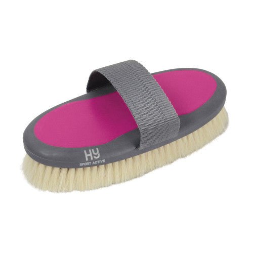 Hy Sport Active Goat Hair Body Brush - Nags Essentials