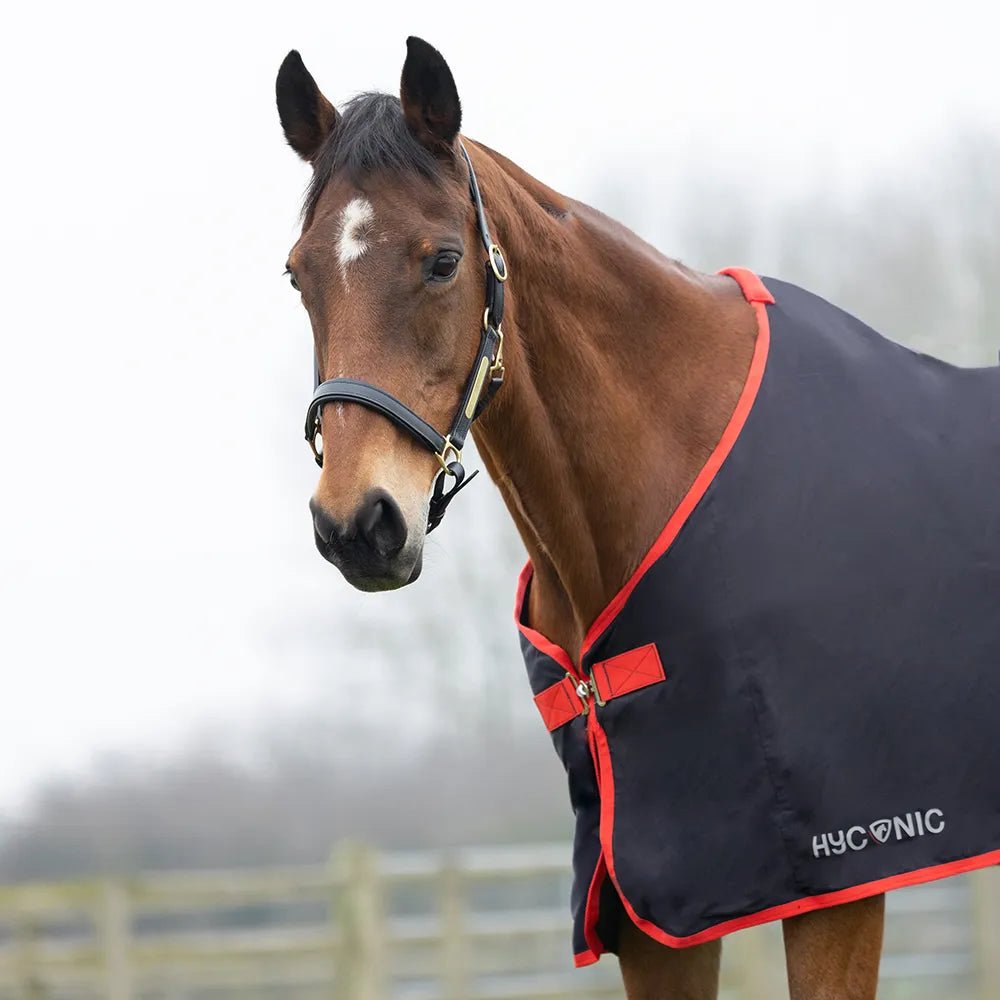 HyCONIC Summer Sheet Charcoal - Red - Nags Essentials