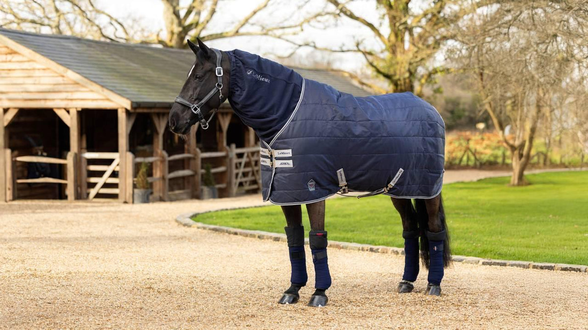 LeMieux Arika Fleece Hood  - Navy