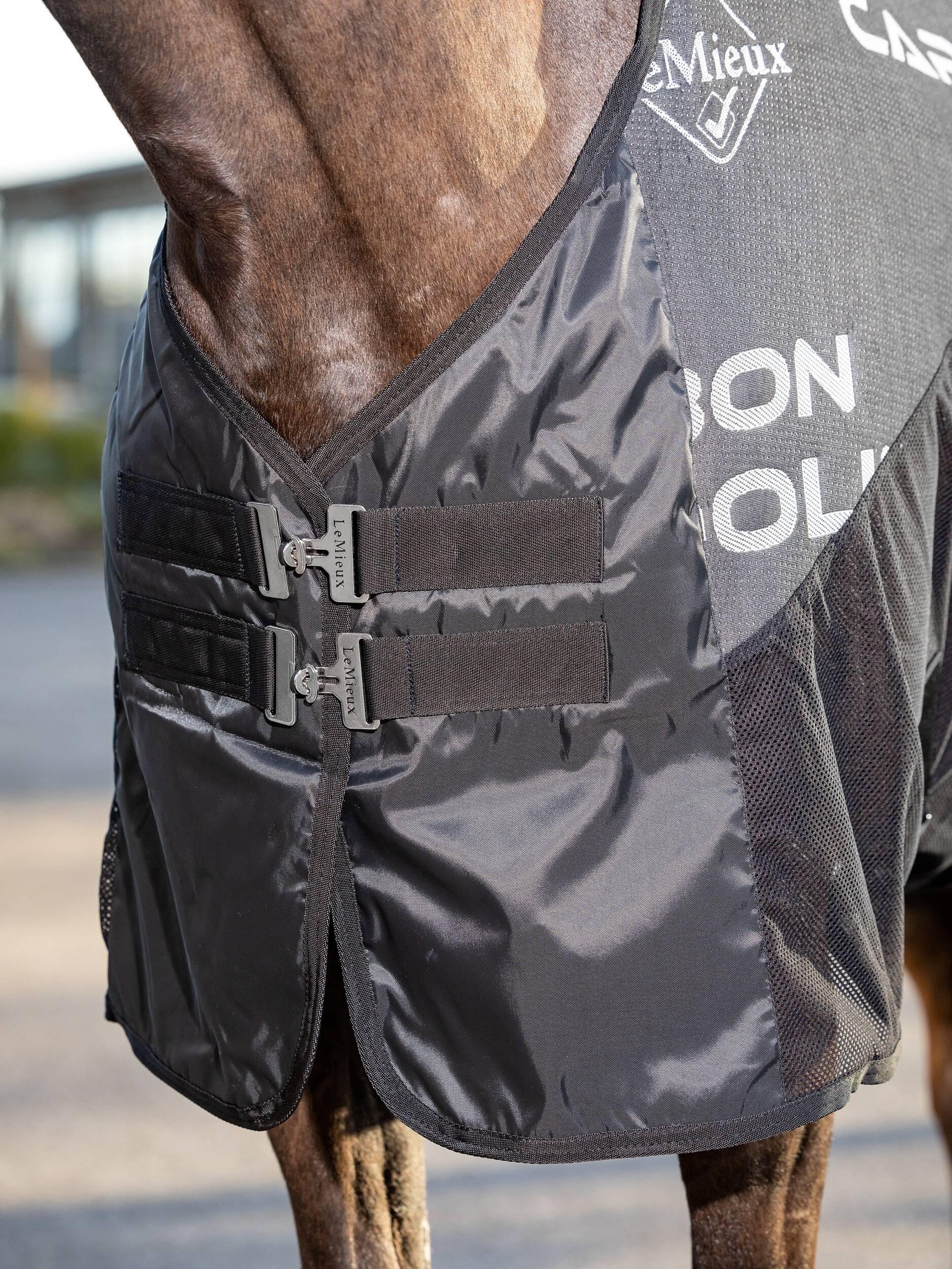 LeMieux Carbon Cooler Rug - Black