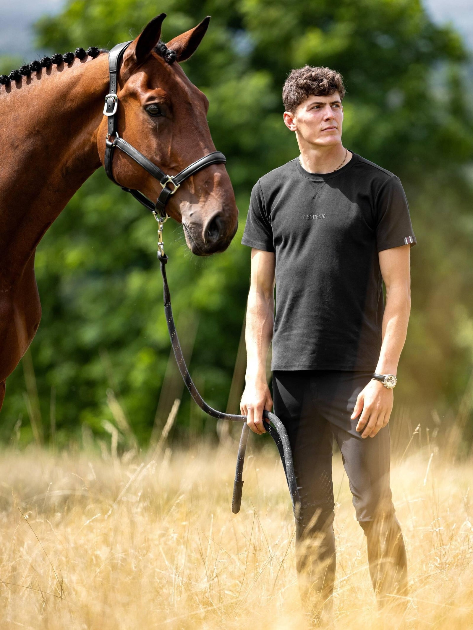 LeMieux LeMieux Mens T-Shirt - Black