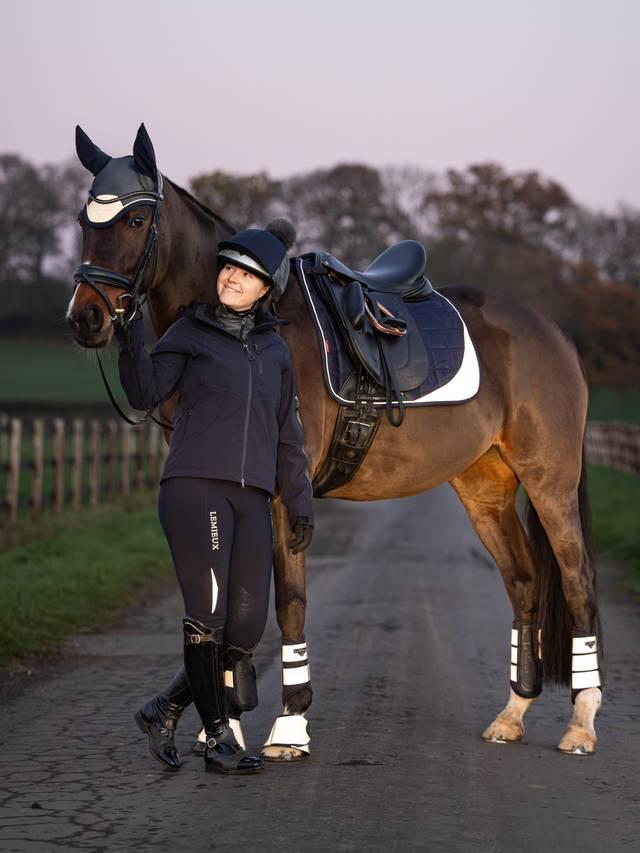 LeMieux Grafter Brushing Boots - Reflective