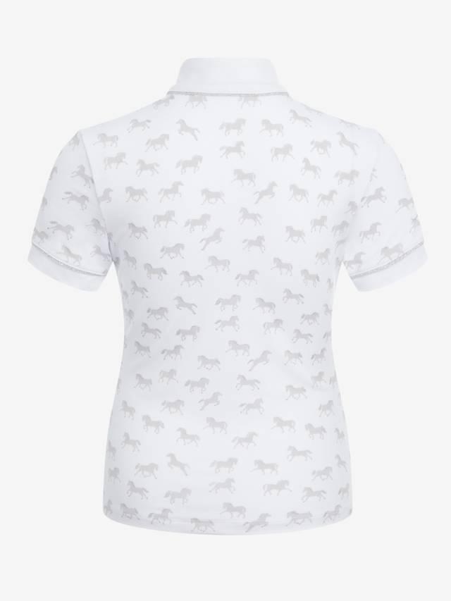 LeMieux Mini Bella Show Shirt - White/Ponies