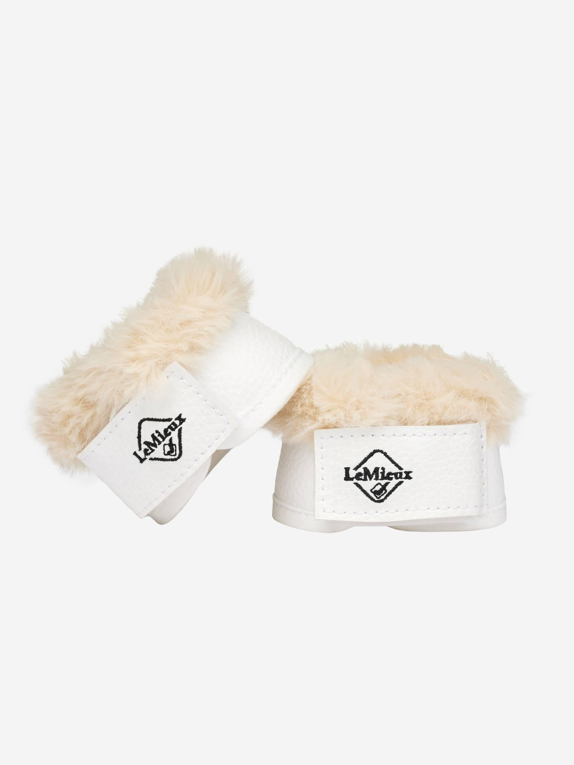 LeMeiux Toy Pony Dressage Over Reach Boot - White