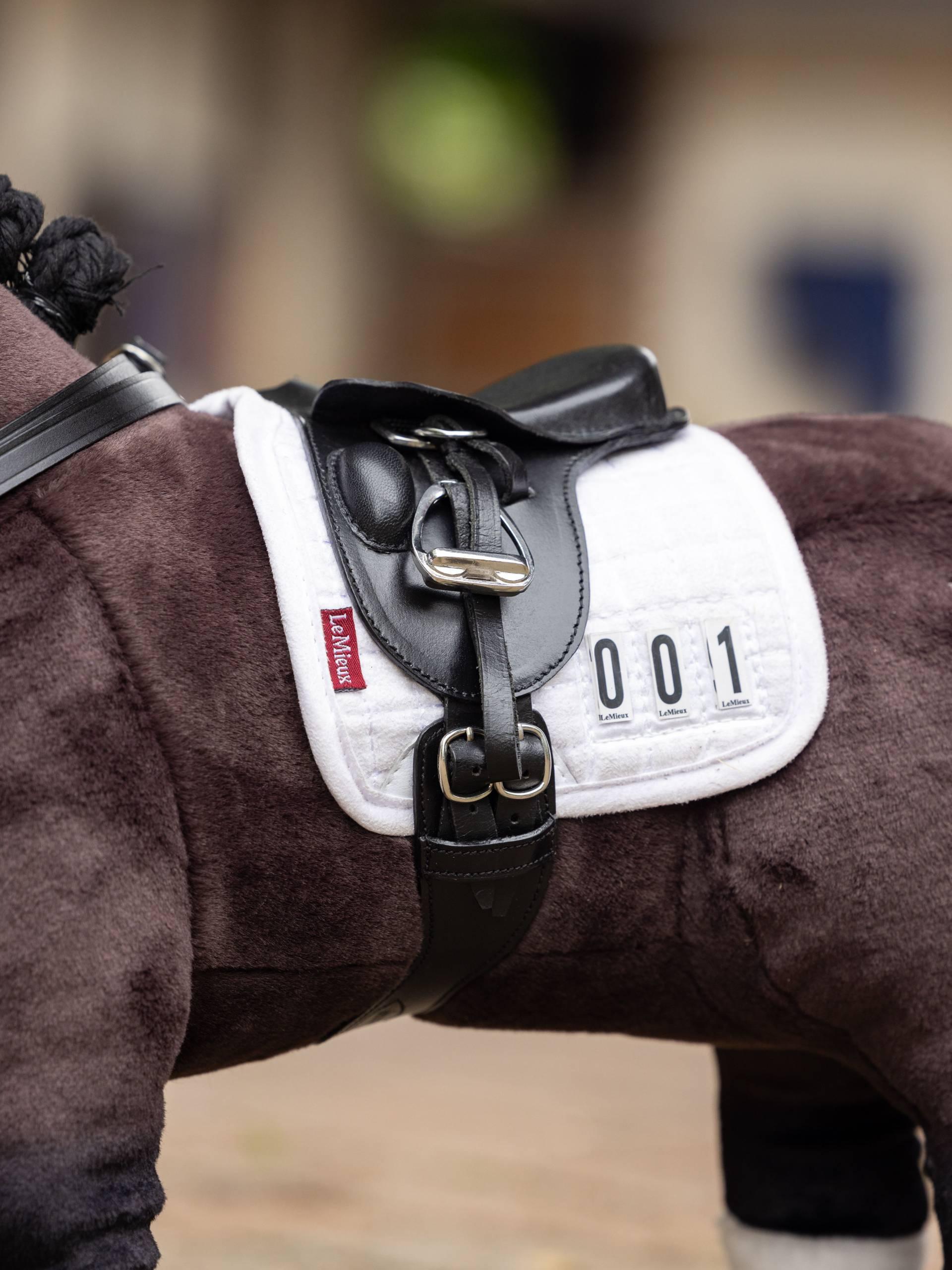 LeMieux Toy Pony Dressage Pad - White