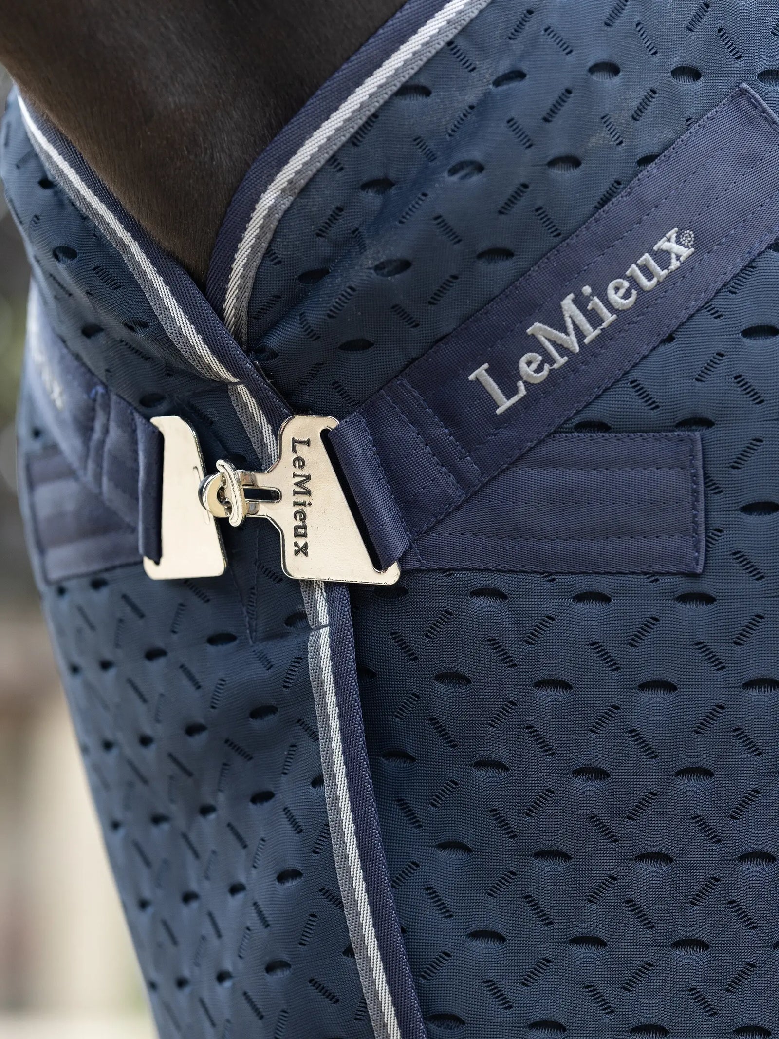 LeMieux Kudos 3D Mesh Travel Rug - Navy