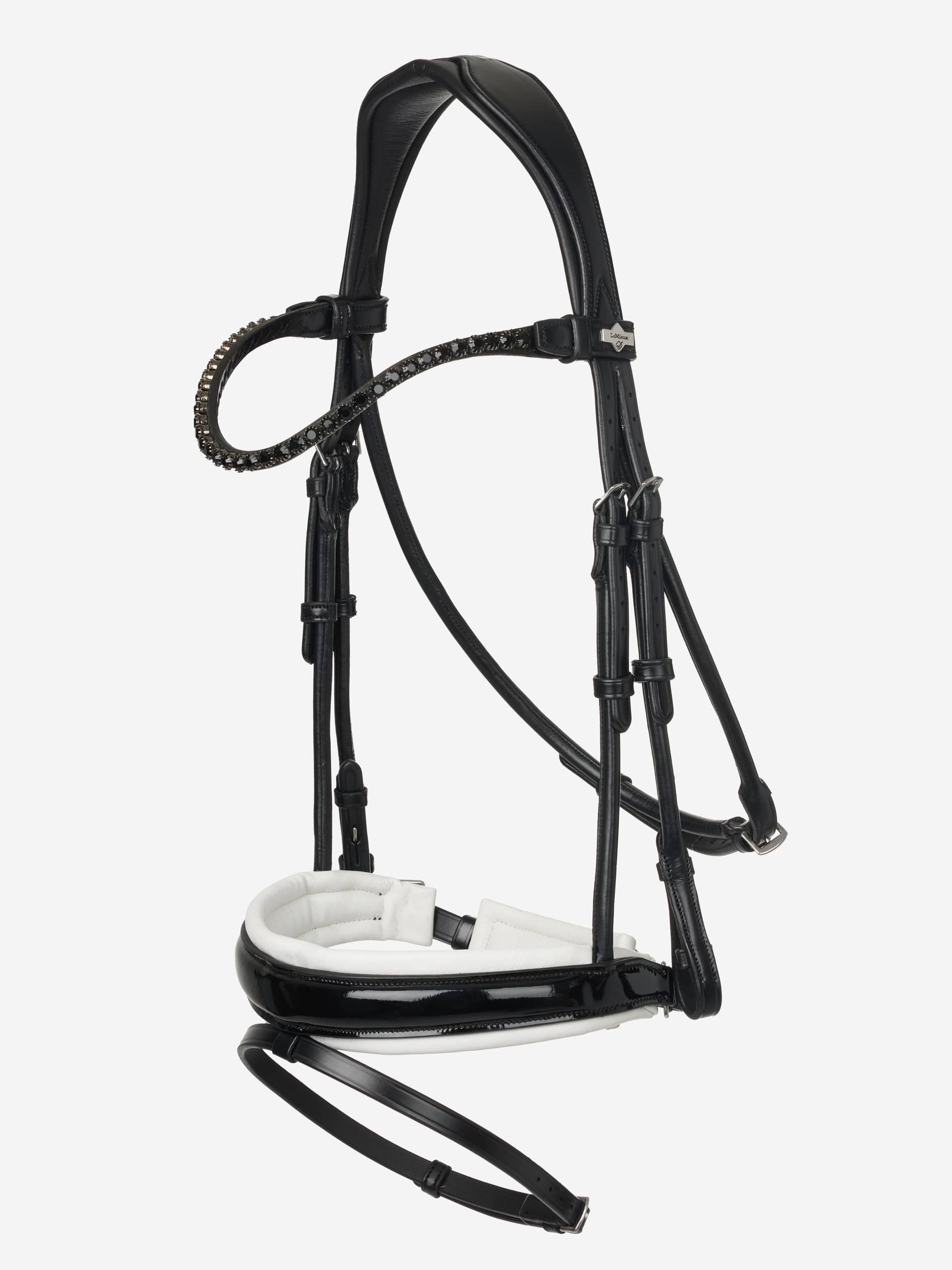 Lemieux Kudos Patent Rolled Dressage Bridle