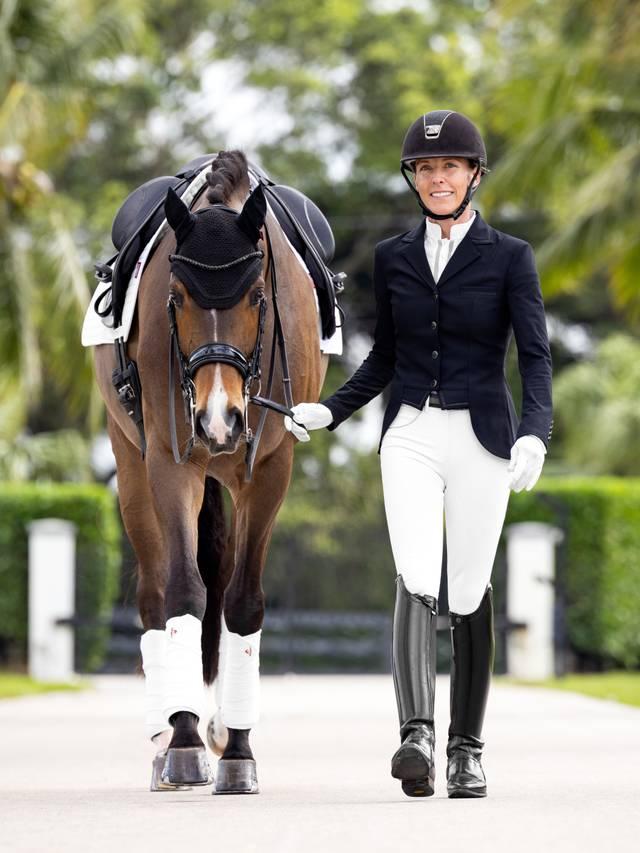 LeMieux Victoria Breeches Suede Seat