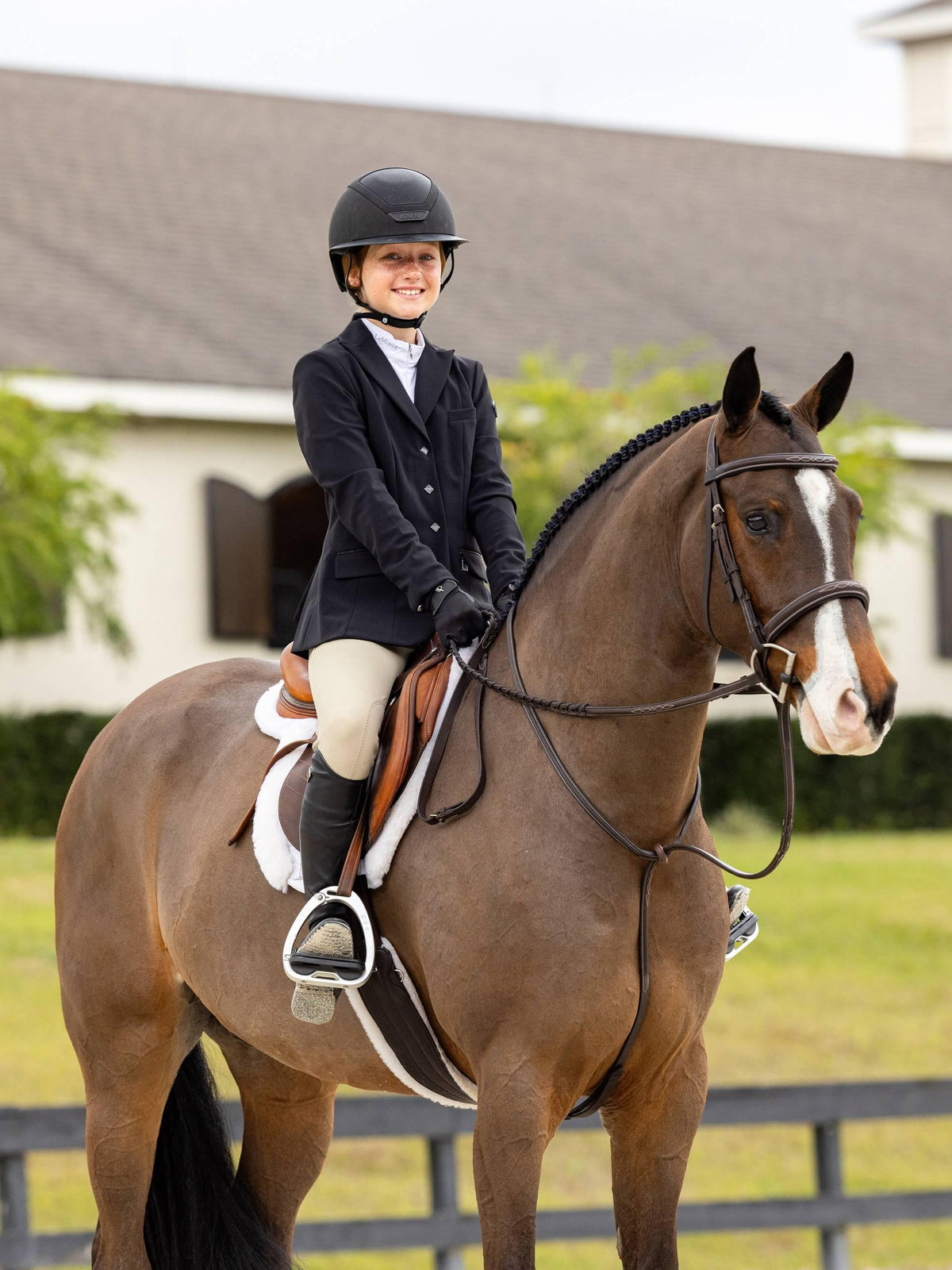 LeMieux Merino+ Hunter Saddle Pad