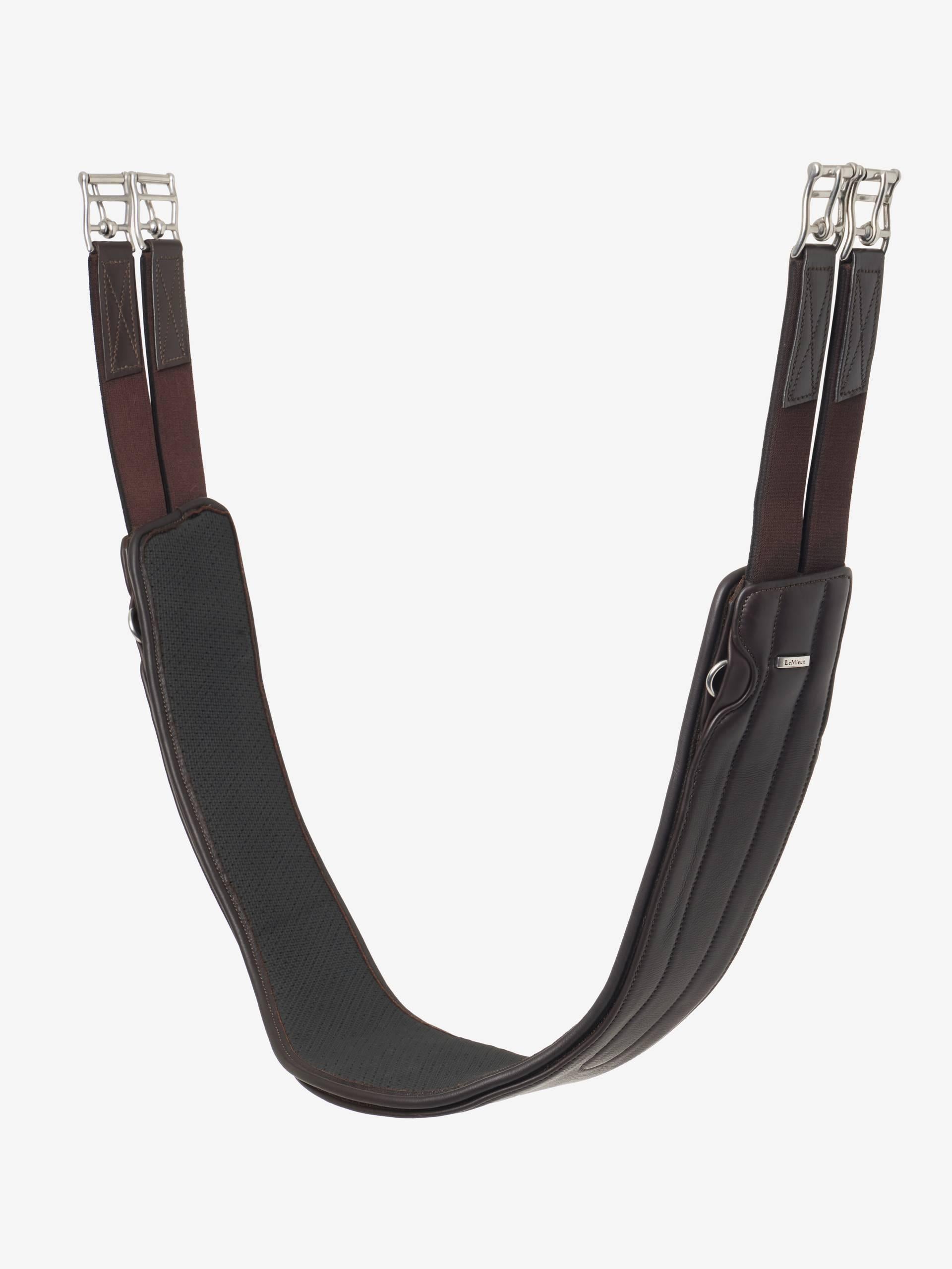 LeMieux Hunter Girth with Detachable Non-slip Liner- Havana