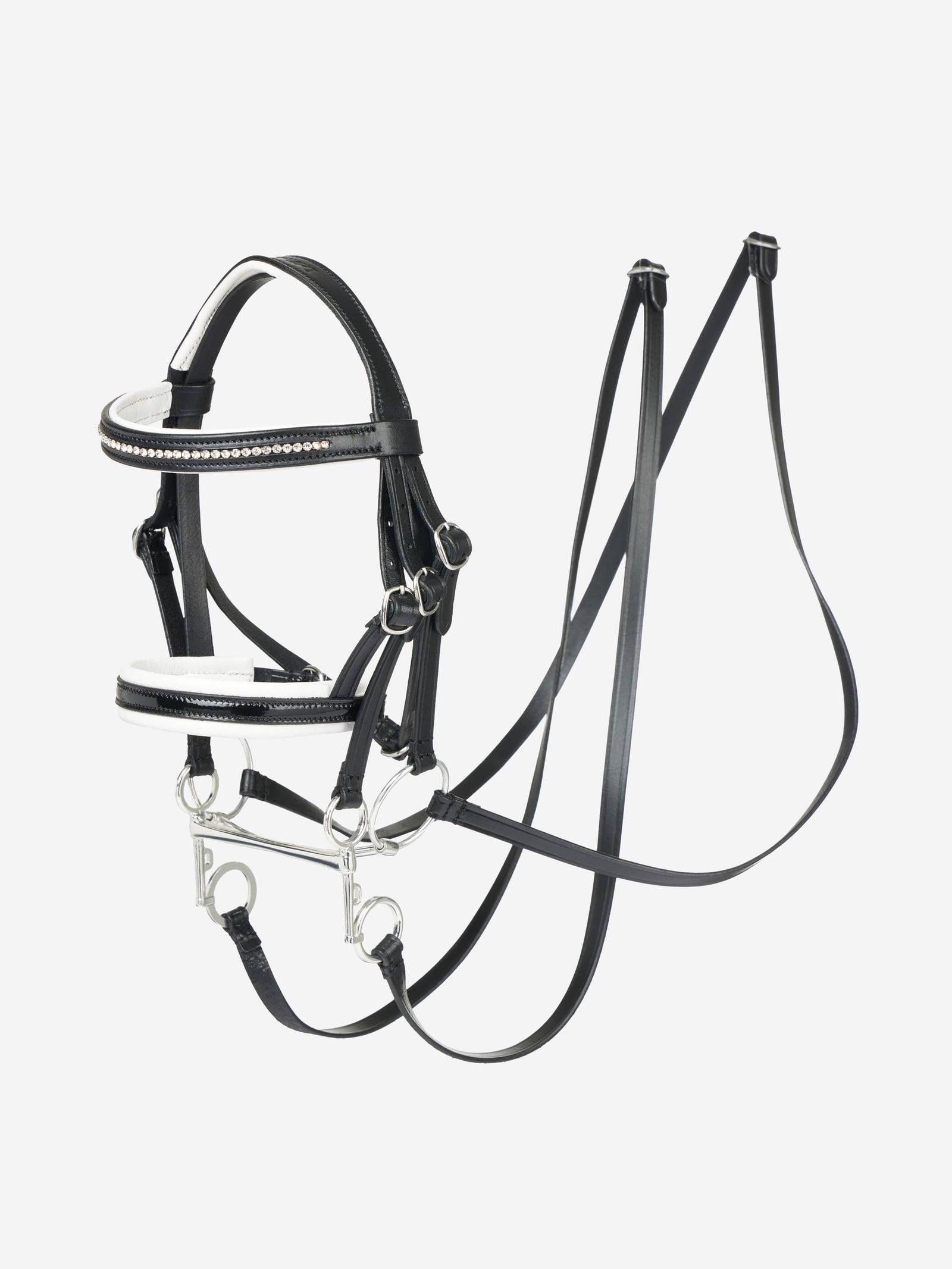 LeMieux Hobby Horse Double Bridle - Black