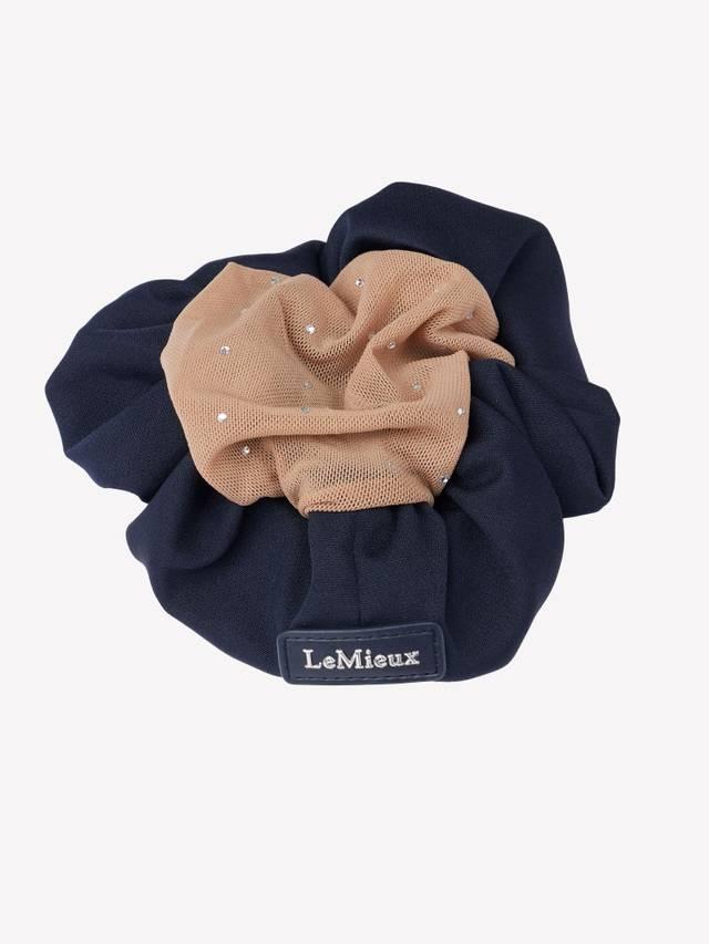 LeMeiux Scrunchie with Crystal Hair Net