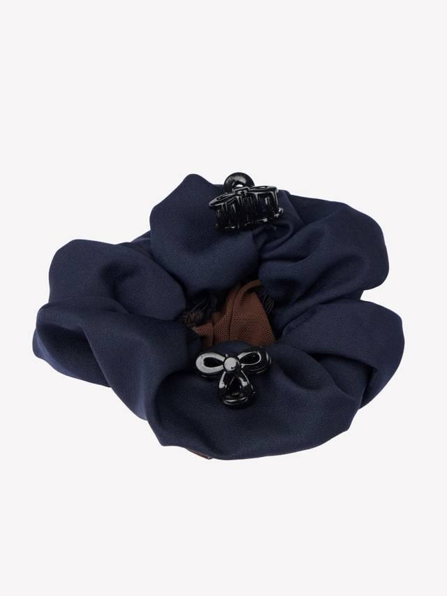 LeMeiux Scrunchie with Crystal Hair Net