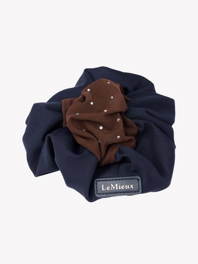 LeMeiux Scrunchie with Crystal Hair Net