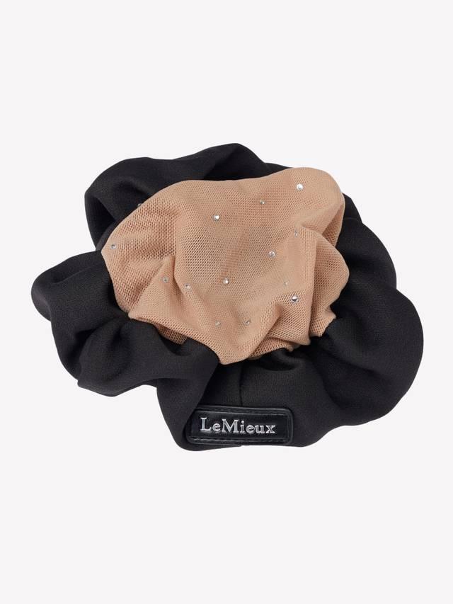LeMeiux Scrunchie with Crystal Hair Net