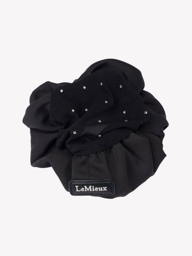 LeMeiux Scrunchie with Crystal Hair Net