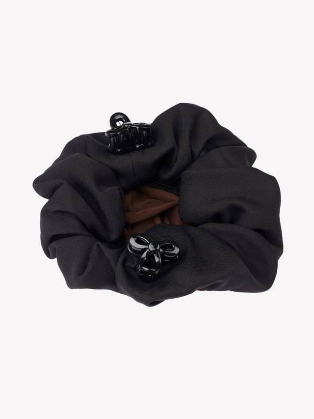 LeMeiux Scrunchie with Crystal Hair Net