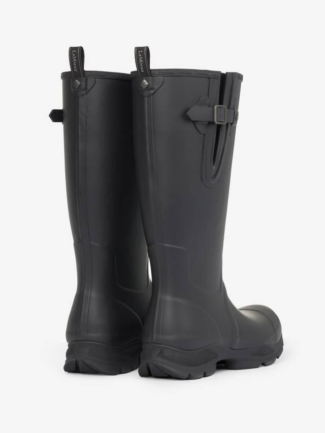 LeMieux Mens Ultra Stride Wellington Boots -Black