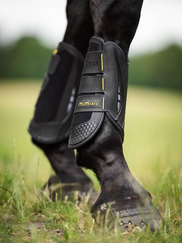 LeMieux MIMsafe XC Boot Front - Black