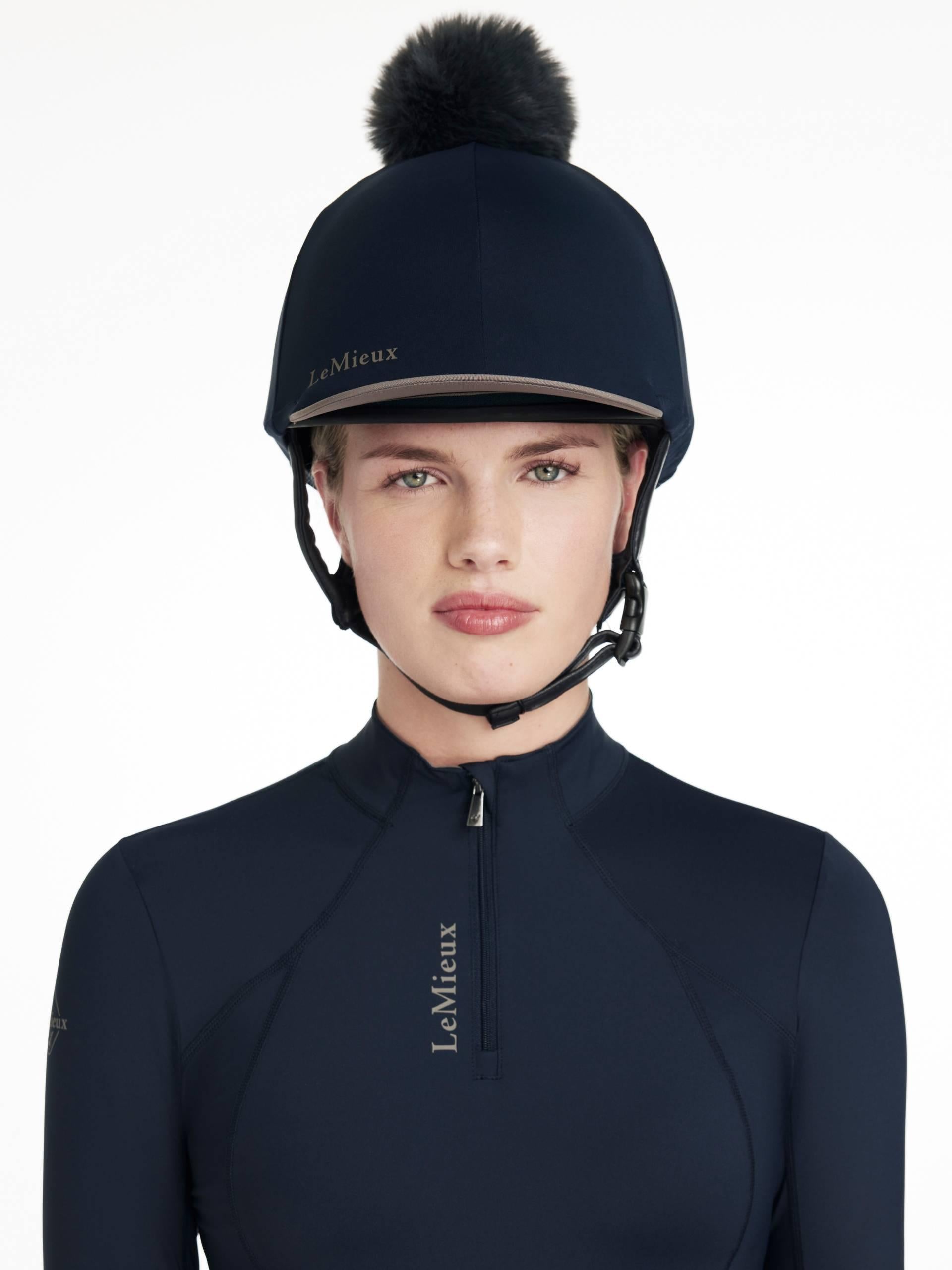 LeMieux Classique Pom Hat Silk