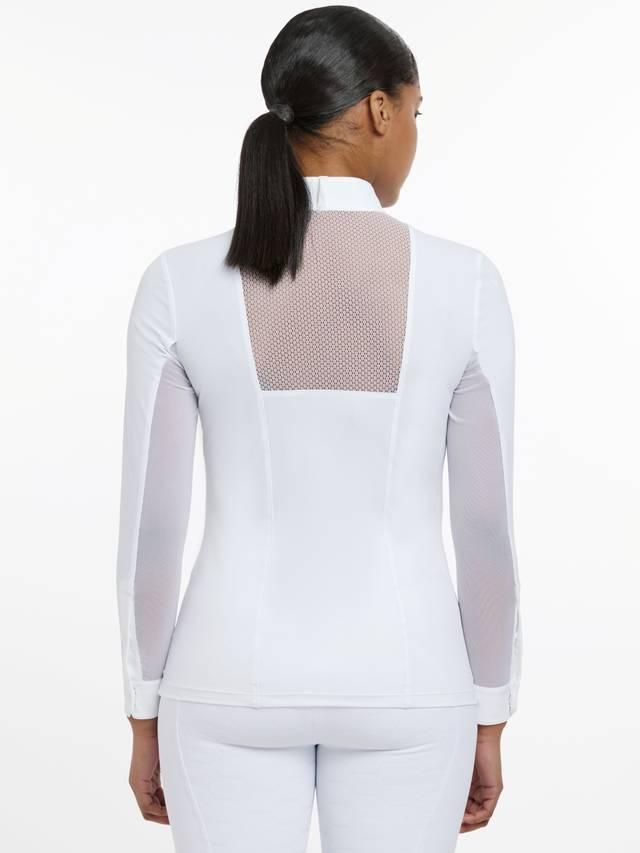 LeMieux Camille Long Sleeve Show Shirt Navy