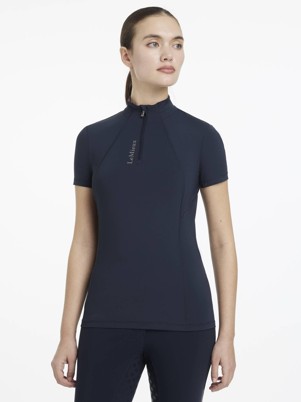 Lemieux Classique Short Sleeve Base Layer Navy