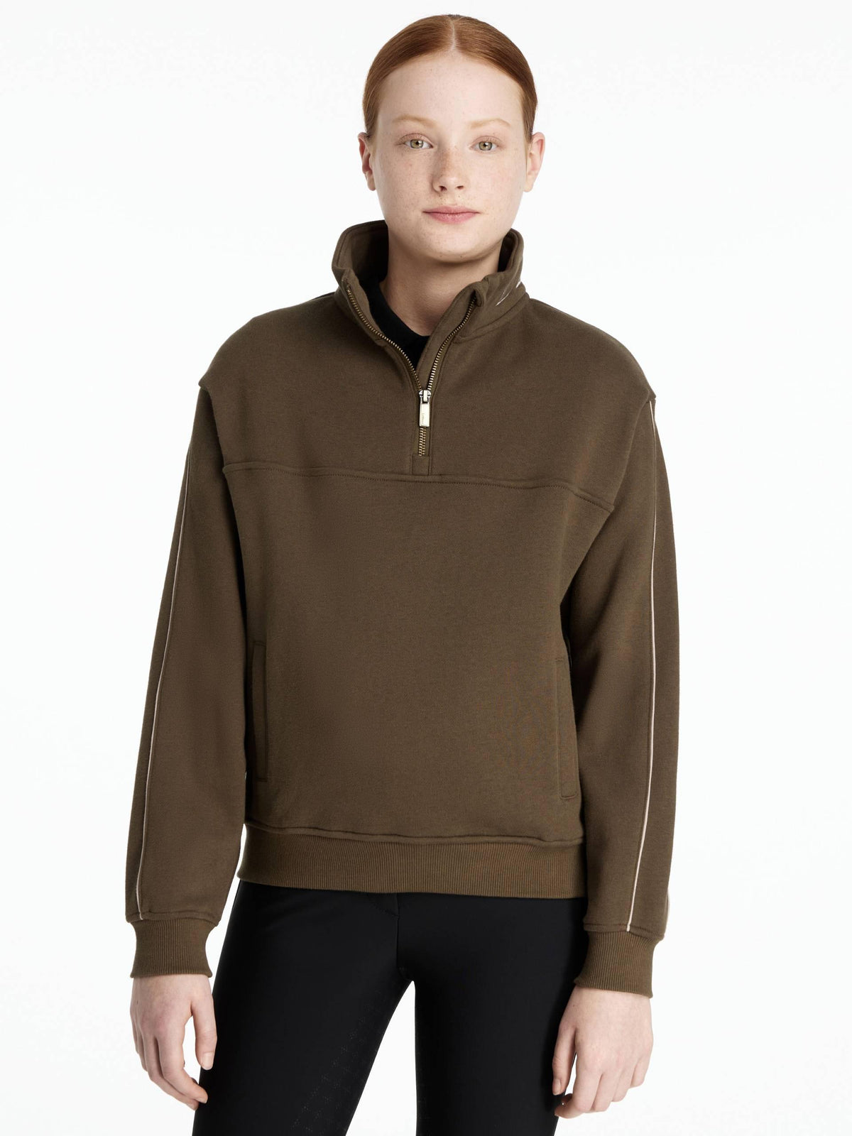 LeMieux Young Rider Kate Quarter Zip Sweat