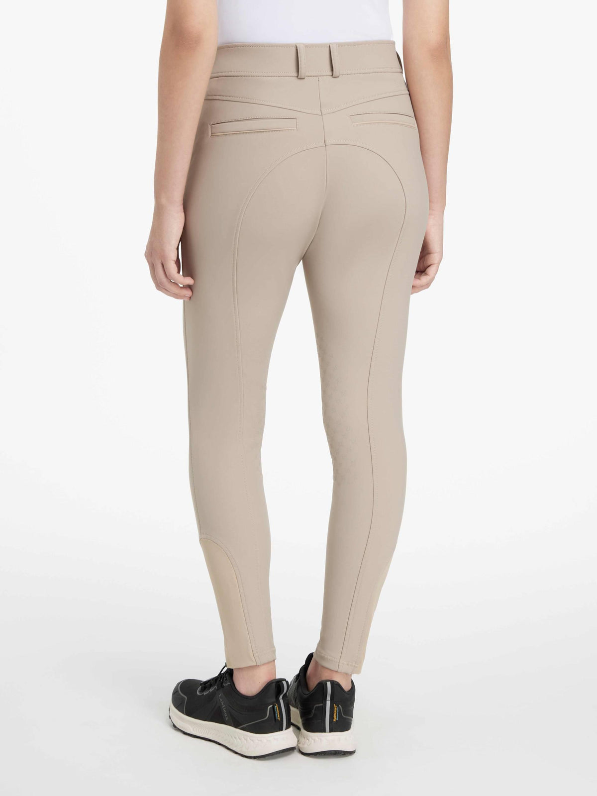 LeMieux Isabelle Knee Grip Breeches - Almond
