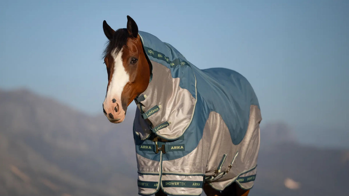 LeMieux Arika Camo Shower-Tek Fly Rug - Jungle