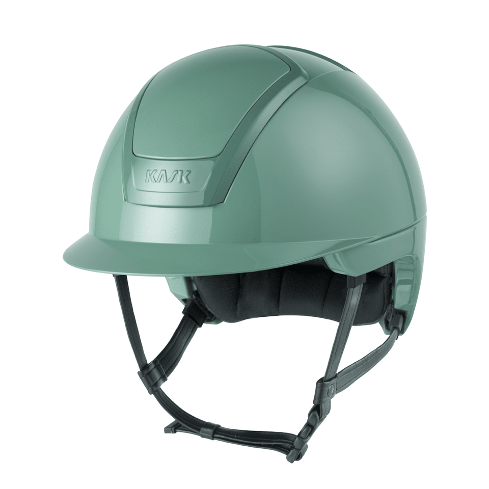 Kask Nemesi Standard Peak Shine Riding Hat - Nags Essentials