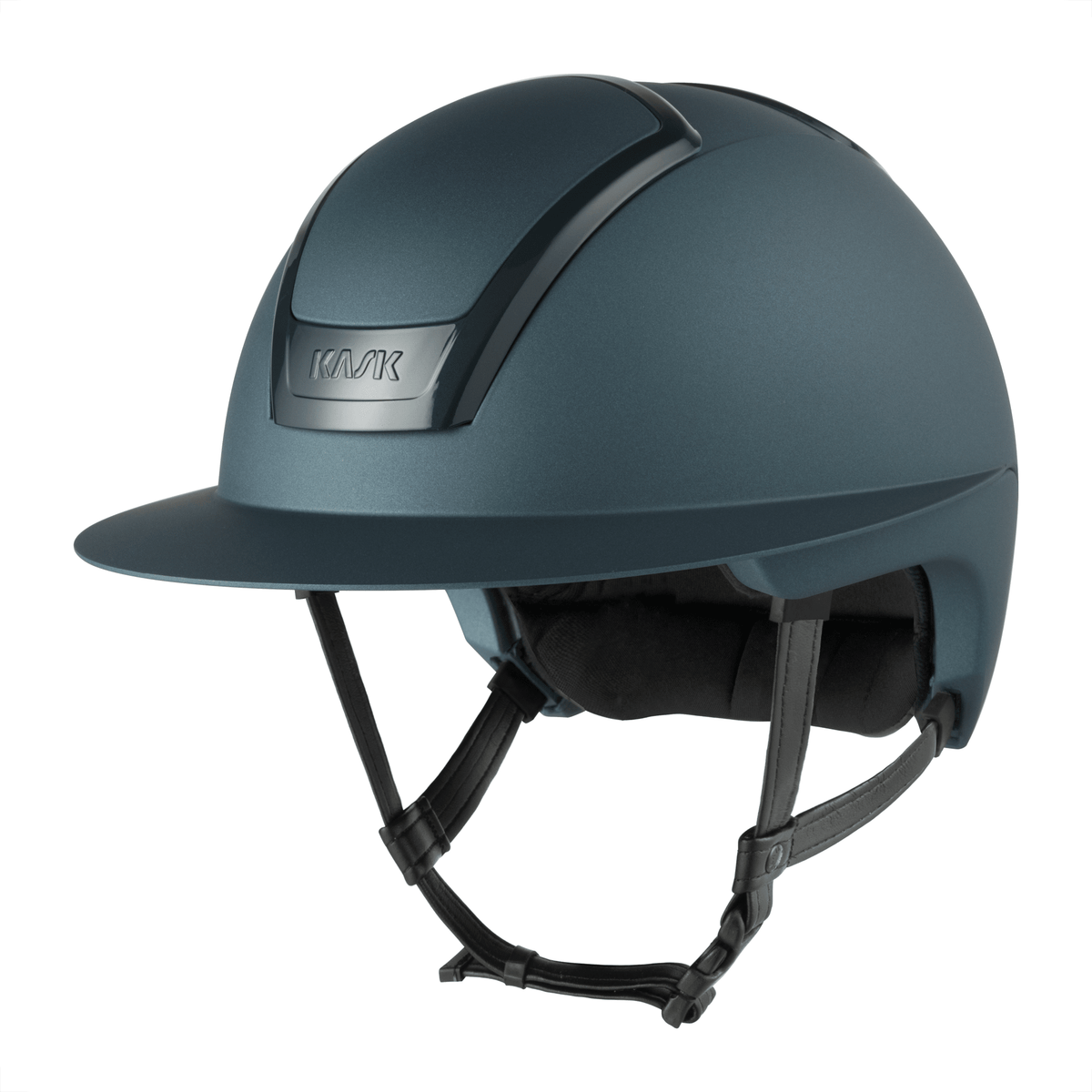 Kask Nemesi Wide Peak Metal Riding Hat - Nags Essentials