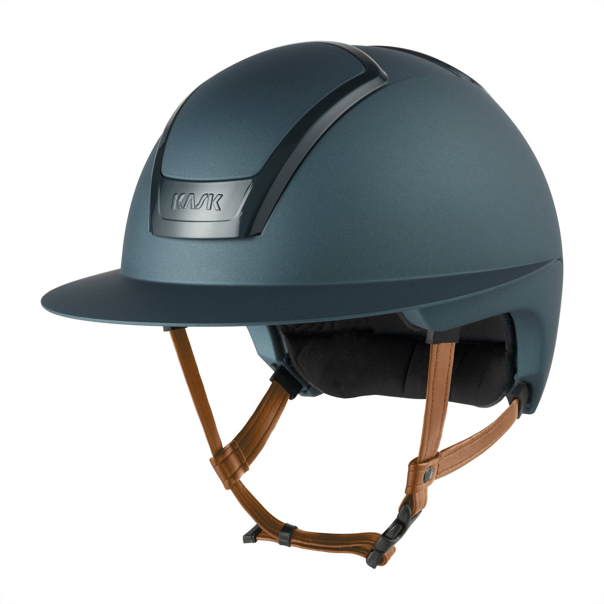 Kask Nemesi Wide Peak Metal Riding Hat - Nags Essentials